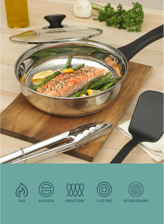 Gibson Home 74 Piece Kitchen in a Box Pots and Pans Cookware, Plates and Bowls - Image 10