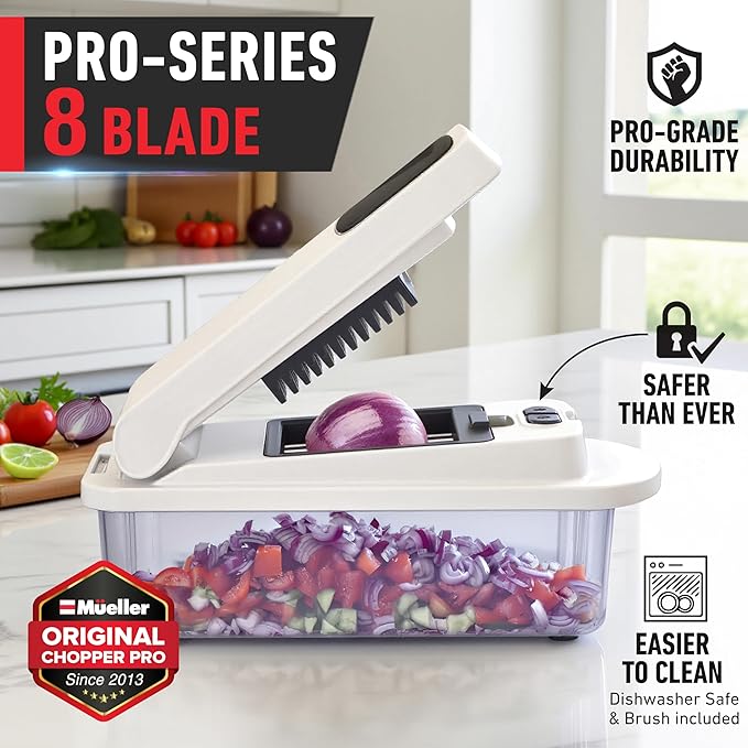 Mueller The Real Original Pro Chopper since 2013 Vegetable Chopper Mandoline - Image 2