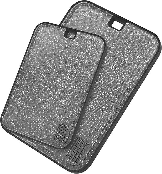 Plastic Cutting Board Dishwasher Safe, 2 Cutting Boards Large Cutting Board by Viretang
