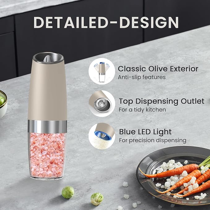 Battery Operated Salt And Pepper Grinder Set - Image 5