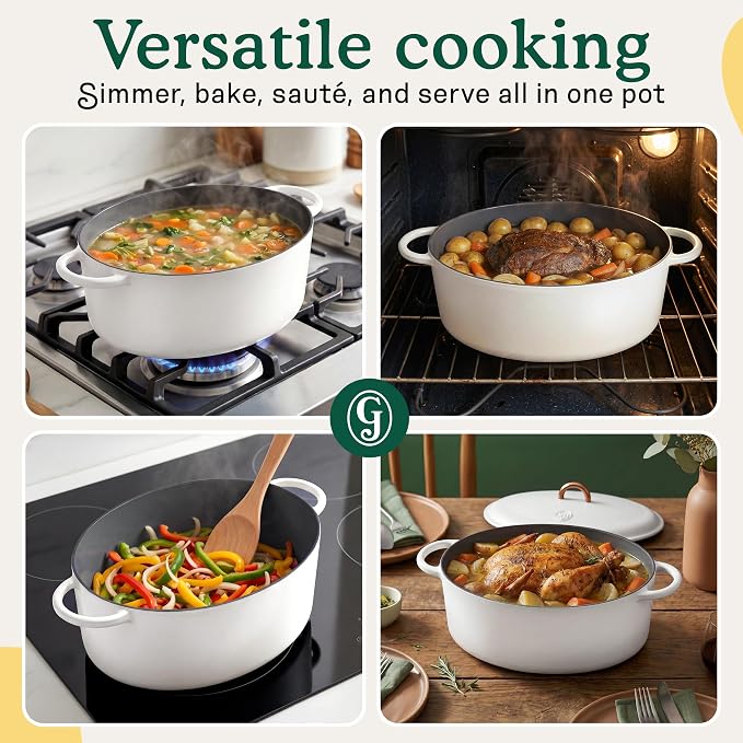 Great Jones Dutchess Cast Iron Dutch Oven Pot - Image 6