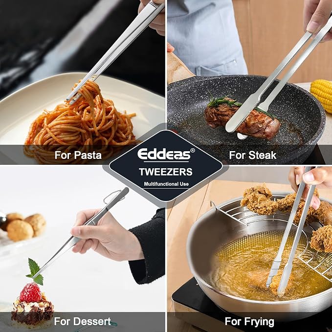 Eddeas 16 Inch long Kitchen Tweezers - Image 6
