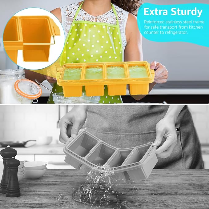 Ztomine Silicone Freezer Tray - Image 4