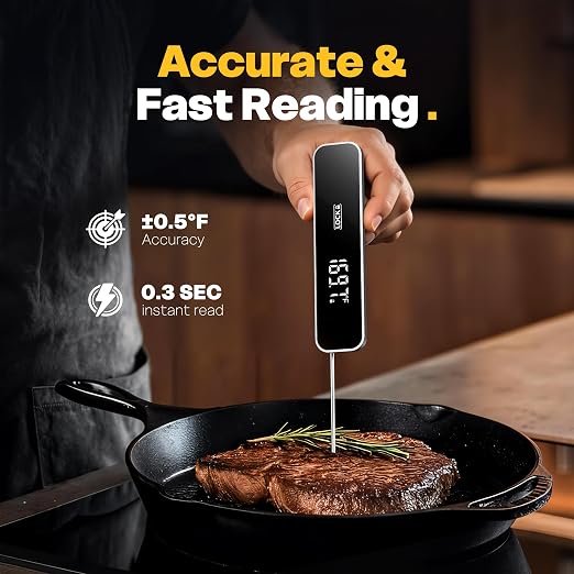 0.3S Professional Instant Read Meat Thermometer – Digital Food Thermometer - Image 2