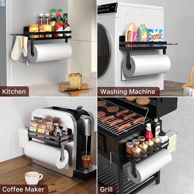 ZUNTO 2pcs Magnetic Paper Towel Holder - Image 4