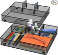 VyGrow Desk Drawer Organizer Tray, Metal Mesh Drawer Organizers Office by VyGrow