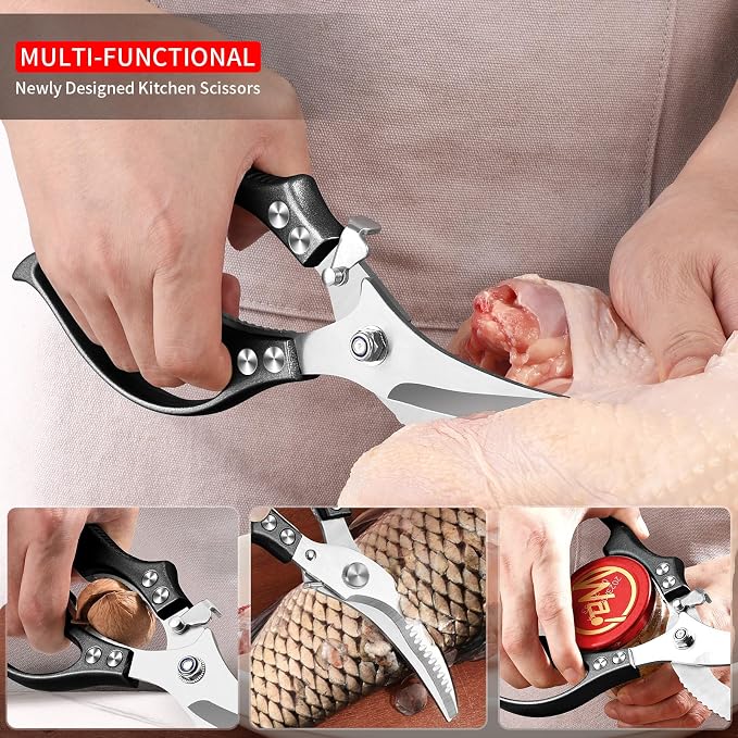 MAD SHARK Professional Heavy Duty Poultry Shears - Image 3