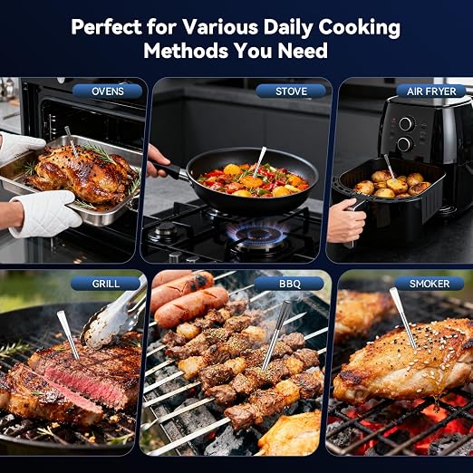 Smart Wireless Meat Thermometer Digital, 2 Probes, Advanced Bluetooth Food - Image 7