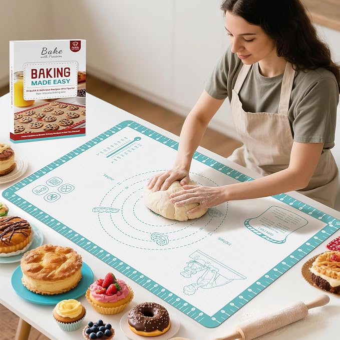 Non Stick Silicone Pastry Mat by Bredominant