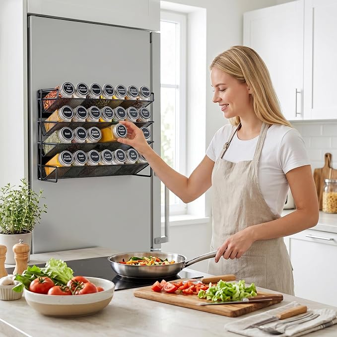UVIAHOMI Magnetic Spice Rack Organizer - Image 2