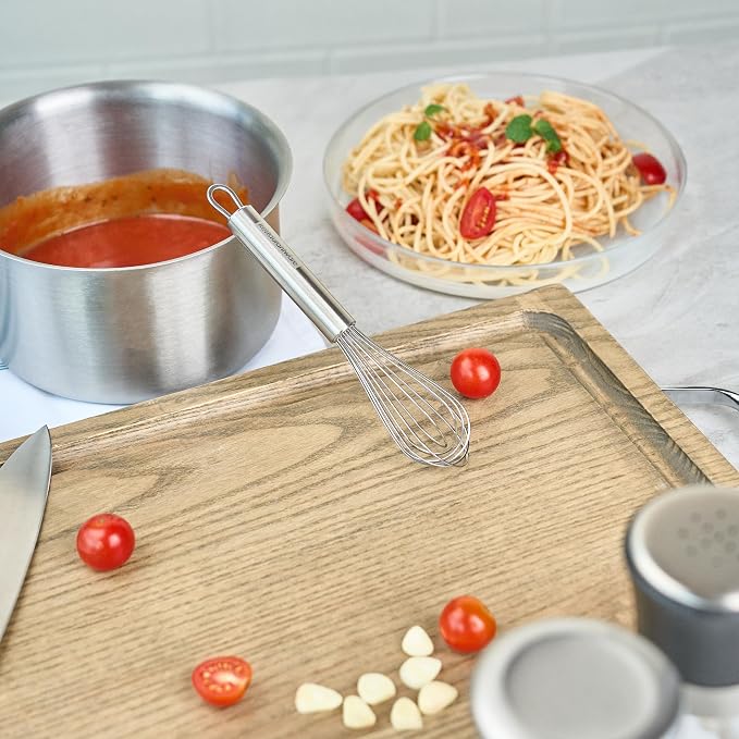 Restaurantware 7 in Stainless Steel Wire Whisk - Image 4