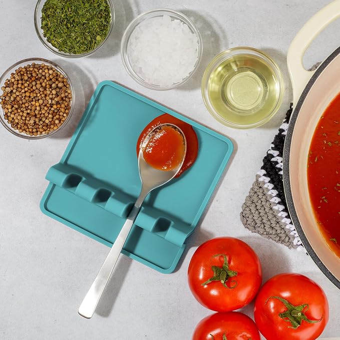 Zulay Kitchen Silicone Utensil Rest - Image 6