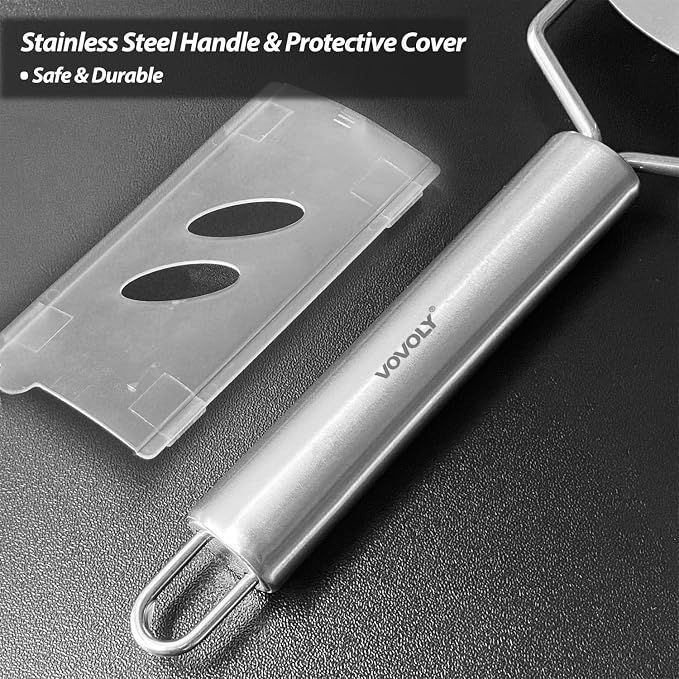 Vovoly 4-Pcs Pro Set Zester Grater Set, Cheese Grater - Image 8