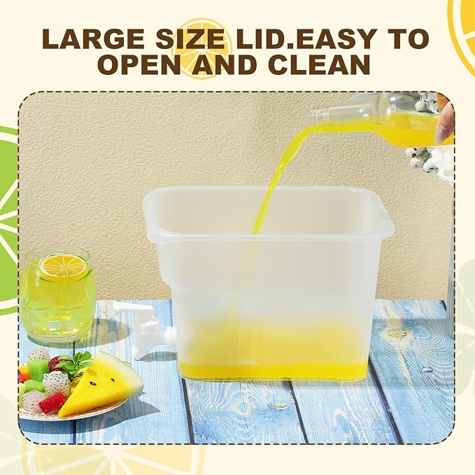 Mumufy 2 Pcs 1.32 Gallon Drink Dispensers - Image 3