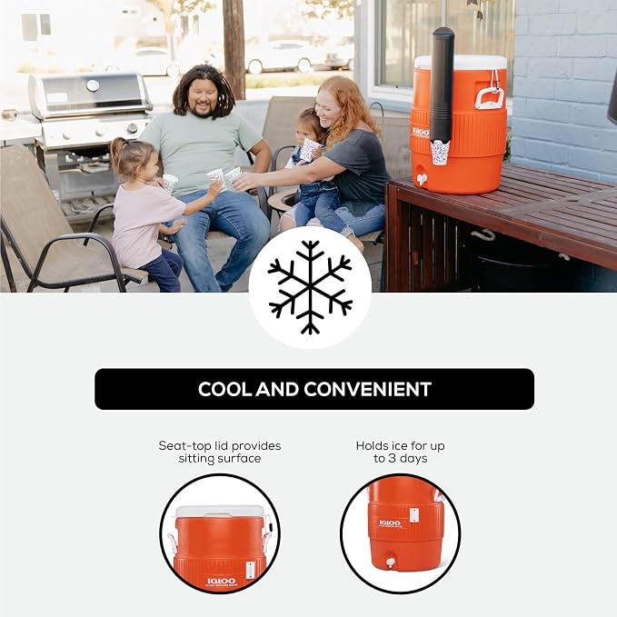 Igloo Sports Cooler | Insulated Beverage Dispenser - Image 3