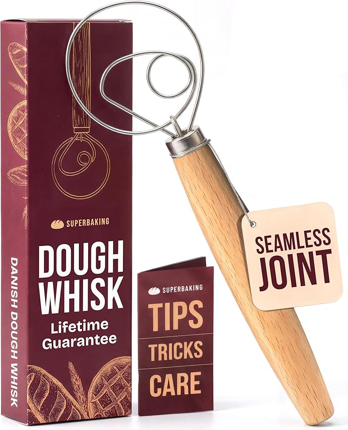 Superbaking Danish Dough Whisk by Superbaking