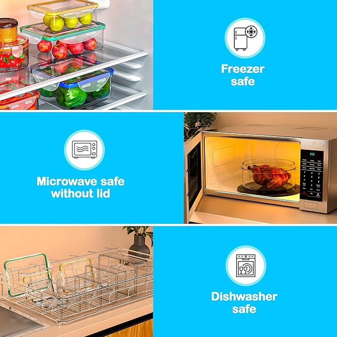 40 Pcs Food Storage Containers - Image 5