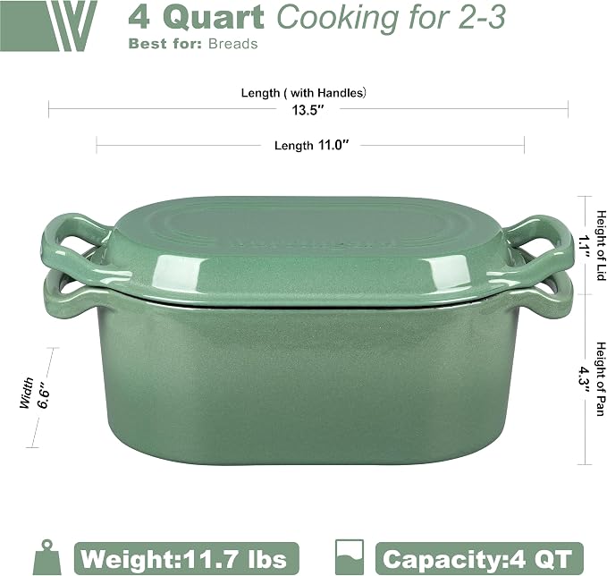 VORRINGARD Oval Dutch Oven Pot - Image 2