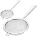 2 Pack Sieve Fine Mesh Stainless Steel, Mesh Strainer by Unknown