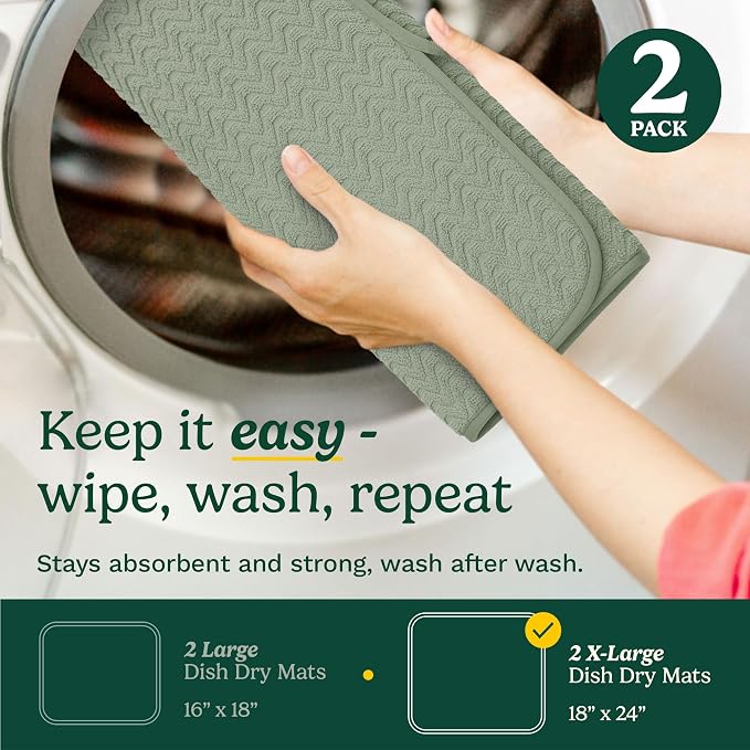 Cuisinart Dish Drying Mats for Kitchen Counter - Image 6