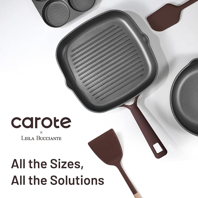 CAROTE 31PCS Pots and Pans Set, Nonstick Cookware Set Kitchen Non Stick - Image 7