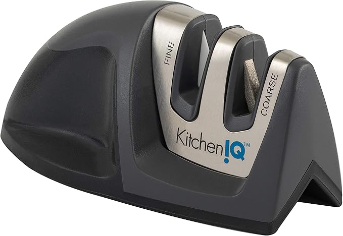 KitchenIQ 51423 | Deluxe Diamond Edge Grip 2-Stage Knife Sharpener | 3 Pack | - Image 2
