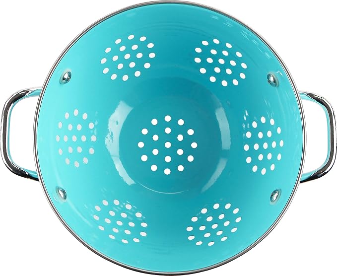 Calypso Basics by Reston Lloyd Powder Coated Enameled Colander, 1.5 Quart - Image 9