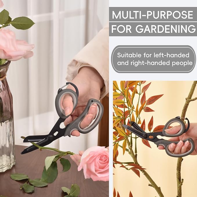 MEUUT 2 PCS All Purpose Scissor –7.5in Multi-Purpose Utility Scissors - Image 5