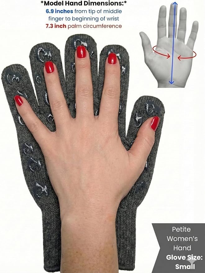 Oven Gloves with Fingers - Image 5