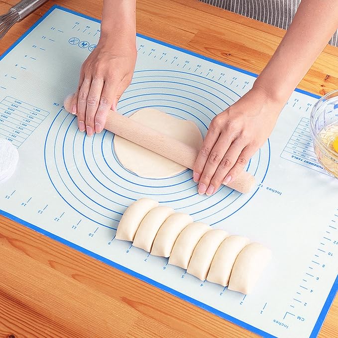 Silicone Baking Mat，Non Stick Rolling Dough by LIMNUO