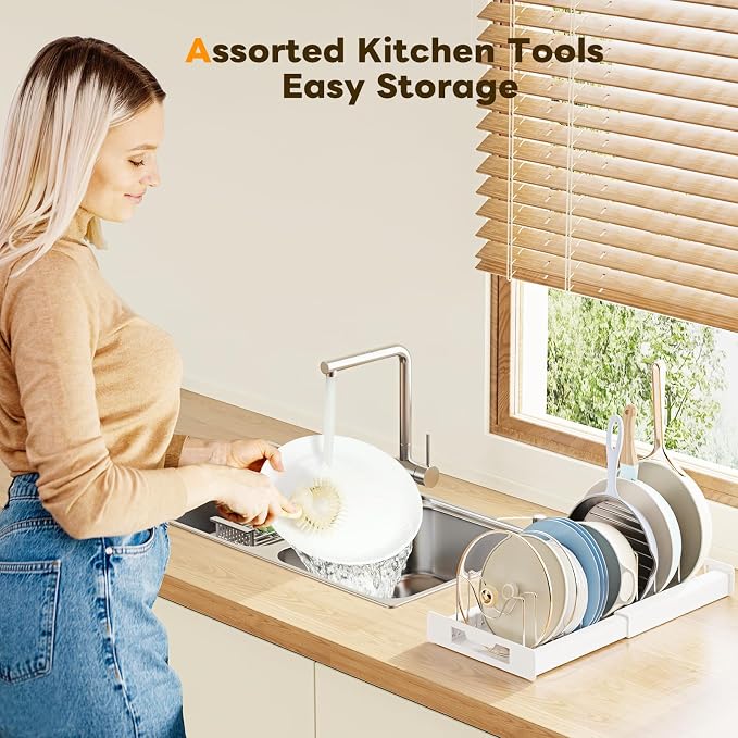 Dayacoco Pots and Pans Organizer Under Cabinet - Image 7