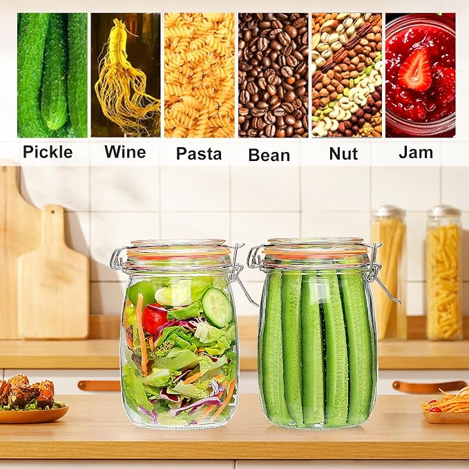 32 oz Wide Mouth Mason Jars - Image 7