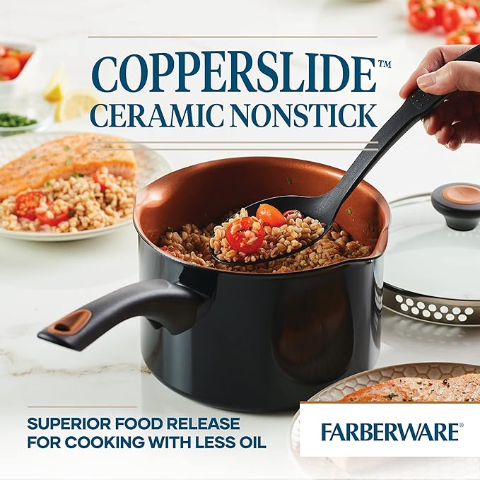 Farberware Glide Nonstick Sauce Pan/Saucepan - Image 2