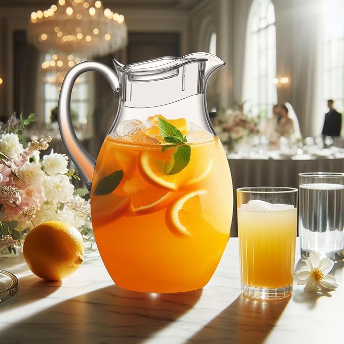 Amazing Abby - Bubbly Grand - Plastic Pitcher, Fridge Jug, Shatter-Proof - Image 4