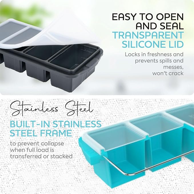 XOMOO Silicone Freezer Tray - Image 3
