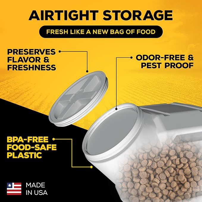 Gamma2 Vittles Vault Pet Food Storage Containers - Image 5