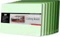ZVP Plastic Cutting Boards for Kitchen, Flexible Cutting Mats, Gradient Green by ZVP