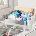 Ewaiira Dish Drying Rack, 304 Stainless Steel Dish Racks by EwaiiraHomeStorageOrganizer