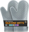 Silicone Oven Mitts, Heat Resistant 2PCS Oven Mitts by Unknown