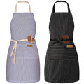 BeLuyi 2 Pack Adjustable Bib Apron by BELUYI
