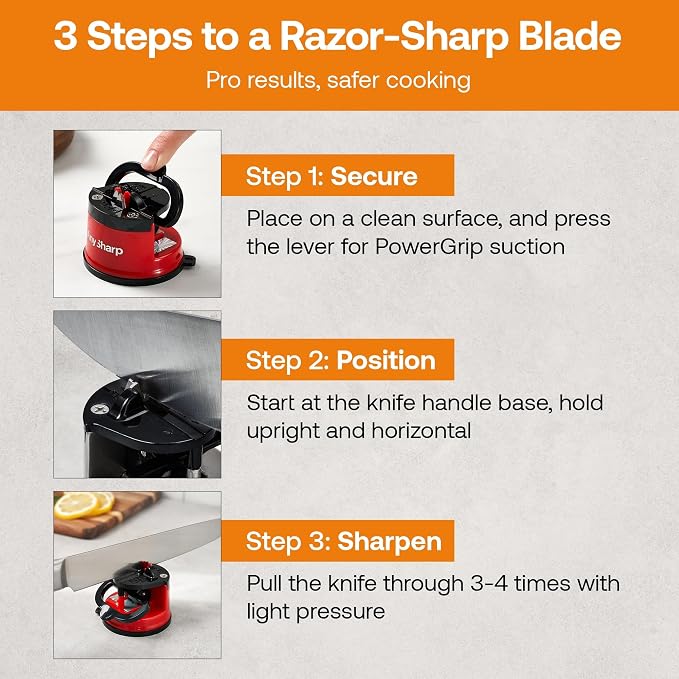 AnySharp – Editions – Hands Free Knife Sharpener - Image 10