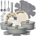 Carote 20pcs Ceramic Cookware Set by CAROTE