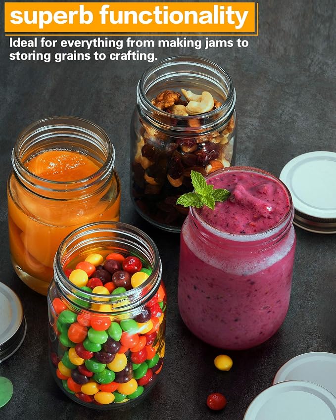 Rainforce 16 oz Mason Jars - Image 5