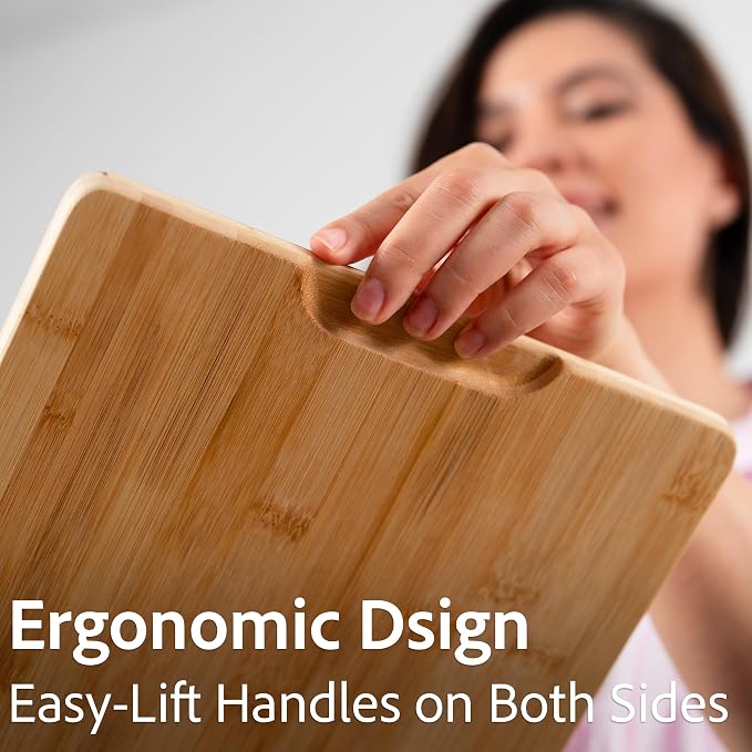 JINGNING Large Wooden Cutting Boards - Image 8
