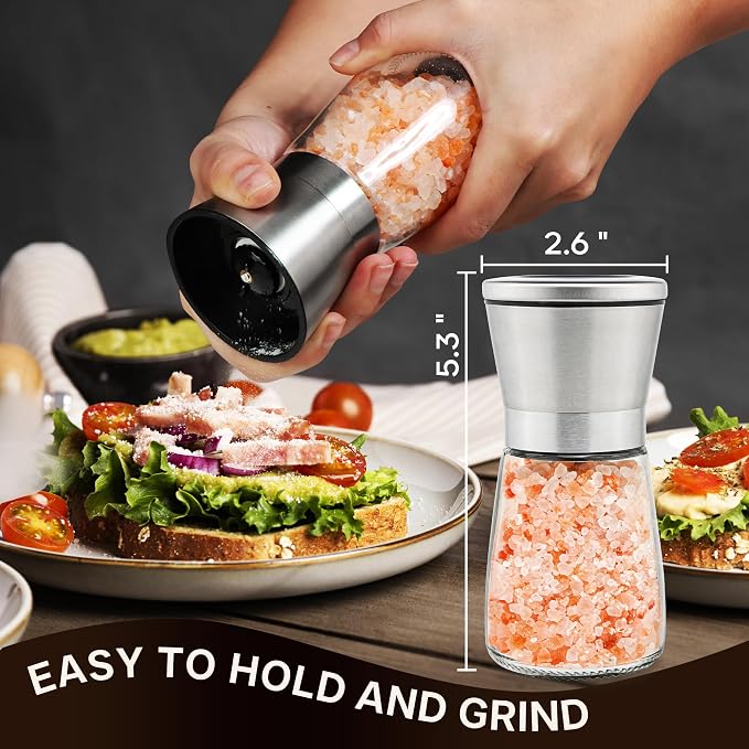 Manual Salt or Pepper Grinder for Professional Chef, Best Spice Mill - Image 4