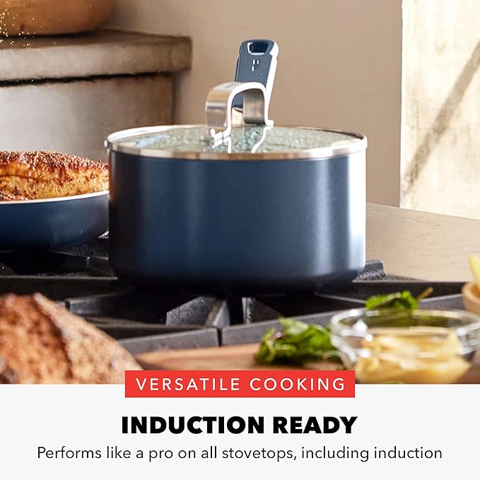 GreenPan x Bobby Flay 2.5QT Nonstick Saucepan - Image 3
