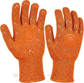 Grill Armor Oven Gloves with Fingers – 932°F Heat, Fire & Cut Resistant Mitts by GrillArmorGloves