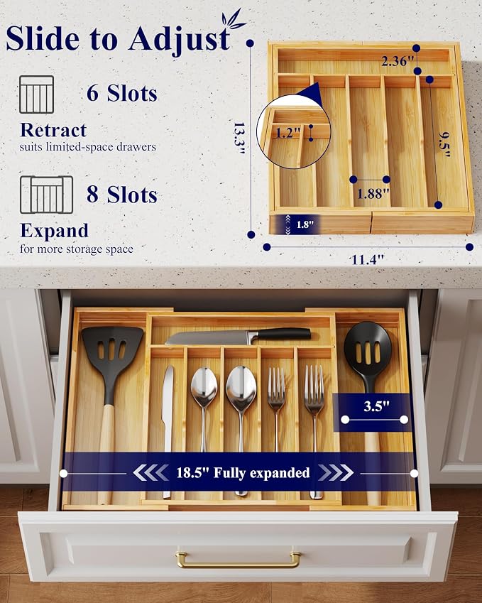 Kitsure Silverware Organizer - Image 3
