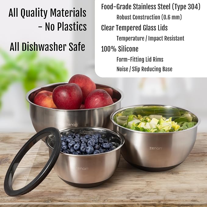 Premium Quality Stainless Steel Mixing Bowls - Image 5