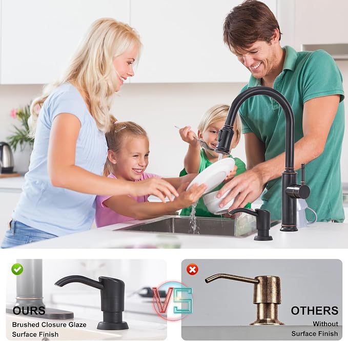 GAGALIFE Built in Counter Soap Dispenser - Image 8
